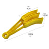 AQ-CS01 Multifunctional Car Beauty Tool Brush Air Outlet Cleaning Brush(Yellow)
