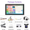 7inch Android 13.0 Dual Butt Universal Wireless Carplay Car Navigation Center Control All-In-One Monitor(Standard+AHD Camera)