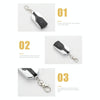 2x 315MHz Maserati 4 Button Key Fob Replacement (RC118/1527/2240)