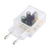 64-2 2A USB Transparent Charger, Specification: EU Plug