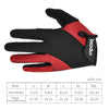 Boodun Riding Gloves Splicing Long Finger Bike Gloves Outdoor Sports Gloves, Size: XL(Black)