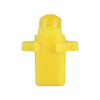 10 PCS B8.3 0.2W DC12V Wedge Instrument Panel COB LED Light Dashboard Gauge Cluster Indicator Lamp Bulb (Yellow Light)