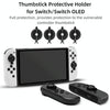 JYS JYS-SD015 8pcs/set Raptor Protective Kit With Bracket For Switch / Switch OLED / Switch Lite / Steam Deck(Black)