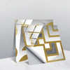 20 PCS 10cm PVC Crystal Covered Film Geometric Pattern Tile Wall Sticker(TS239)