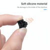 20 PCS Silicone Anti-Dust Plugs for RJ45 Port(Transparent)