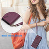 For vivo Y300 Global / V40 Lite IDN Embossed Kitten Phone Leather Case with Lanyard(Wine Red)