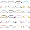 1010-89 Four-strand Colorful Braided Rope Adjustable Bracelet(18)