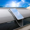 Car Center Console Ornaments Oval Anti-slip Mat, Style: Without Diamond