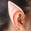 1 Pairs Halloween Elf Latex Ears Cosplay Props, Size:10cm (Purple)