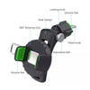 Multifunctional Car Air Conditioner Air Outlet Phone Holder (Black)