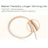 3m 3A Woven Style Metal Head 8 Pin to USB Data / Charger Cable(Gold)