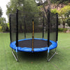 Outdoor Trampoline Protective Safety Net Sports Anti-fall Jump Pad,Size: 10 Feet-8 Poles-Diameter 3.06m