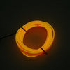 1M Cold Light Flexible LED Strip Light For Car Decoration(Yellow Light)