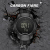 NORTH EDGE VERTICO Carbon Fiber Outdoor Sports Multifunctional Electronic Watch(Black)