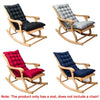 120x50x8cm Home Soft Lounger Cushion Garden Fabric Backrest Rattan Chair Cushion(Claret)