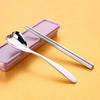 3 in 1 304 Stainless Steel Polished Portable Outdoor Tableware for Children(Rose Gold)