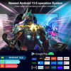 X88 Pro 13 Android 13.0 Smart TV Box with Remote Control, RK3528 Quad-Core, 4G+64GB (EU Plug)
