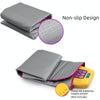 Children Music Dance Mat Electronic Music Dancing Game Pad Music Box Toys(Pink Purple)