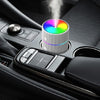 Colorful Cup Humidifier USB Mini Car Air Purifier(White)