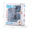 Mini Fun Kids Toy Suspended Crystal Ball Sensing Aircraft Hand Induction Flying Aircraft with Colorful LED Light, without Remote Control