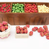 5 PCS 1:12 Fruit Simulation Dragon Fruit Kitchen Accessory Mini House Toy(Red)