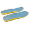 5 Pairs Stretch Breathable Deodorant Running Cushion Insoles, Shoe Size:46(Sky Blue)