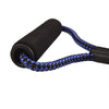 3-in-1 Nylon Dog Lead, Triple Lead for Dogs, Blue, 124cm