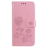 Rose Embossed Horizontal Flip PU Leather Case for Xiaomi Pocophone F1 , with Holder & Card Slots & Wallet(Rose Gold)