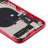 iPhone 11 Back Cover Assembly (Red) with Side Keys & Charging Port