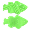 Children Educational Toys Stress Relief Silicone Sensory Activity Board(Green)