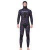 DIVE & SAIL 3mm Split Thick And Keep Warm Long Sleeves Hooded Diving Suit, Size: XL(Orange)