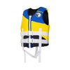 HiSEA L002 Foam Buoyancy Vests Flood Protection Drifting Fishing Surfing Life Jackets for Children, Size: M(Blue Yellow)