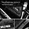 WILD MAN ES19 Bicycle EVA Hard Shell Triangle Bag Mountain Bike Front Beam Bag(Black)