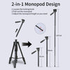 JMARY KP-2274 5-section Adjustable Monopod Multi-function Outdoor Photography Tripod