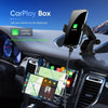 Fast Charging Retractable Recharging Cell Phone Holder With Wireless CarPlay Android Auto Function(Standard)