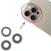 iPhone 16 Pro Max Camera Lens Cover (Titanium, 3-Pack)