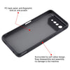 For Asus ROG Phone 7 Fine Pore Matte Black TPU + PC Phone Case