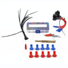 100 PCS Mix Assorted Car Motorcycle Truck Blade Fuse Set 3A 5A 7.5A 10A 15A 20A 25A 30A 35A 40A with Huse Holder
