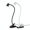 668A001 USB 360 Degree Bend Hose Desk Lamp, Spec: White Two-speed Dimming
