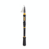 LEO 28004 Short Carbon Sea Pole Mini Road Fishing Rod Fishing Gear, Length: 210cm