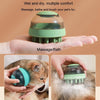 Pet Shower Brush with Refillable Gel (Green) - Cat & Dog Grooming