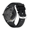 MT55 1.43 inch AMOLED HD Screen Ultra-thin Smart Call Health Watch, Silicone Strap(Black)