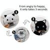 15cm Flipped Doll Double-Sided Expression Flipped Animal Cartoon Doll Plush Toy(Orange Puppy)