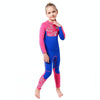 SLINX 1903 Kids Full Body Long Sleeve Thermal Wetsuit, Size: M(Sapphire)