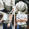 Multi-function Outdoor Retro Casual Letter Printing Cap Deck Bag