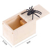 Spider Wooden Box April Fool Day Gift Scare Toys Magic Complications Props, Style: Tidy Spider