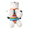 XL Rainbow Pet Chest Carrier Backpack - Breathable Canvas