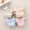 Natural Colored Cotton Breathable Adjustable Baby Waterproof Leak-proof Cloth Diaper, Specification:90 Yards(Pink)