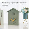 T60 Cuckoo Clock The Bird Reports On The Hour Clock, Colour: White