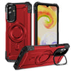 For Samsung Galaxy A23 Lens Holder MagSafe Phone Case(Red)